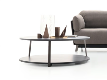 KAILUA - Low wooden coffee table with integrated magazine rack by Ditre Italia - view 2